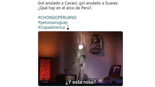Perú vs Uruguay: memes de Cavani tras celebración de gol anulado por VAR
