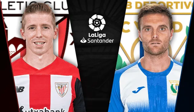 Athletic Bilbao vs. Leganés por la Liga Santander.