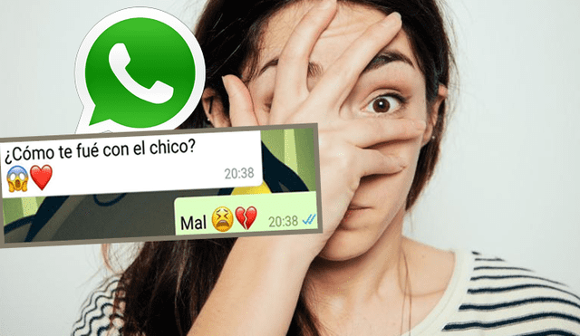 WhatsApp: filtran conversación de chica que confiesa vergonzoso momento al lado de su crush [FOTO]