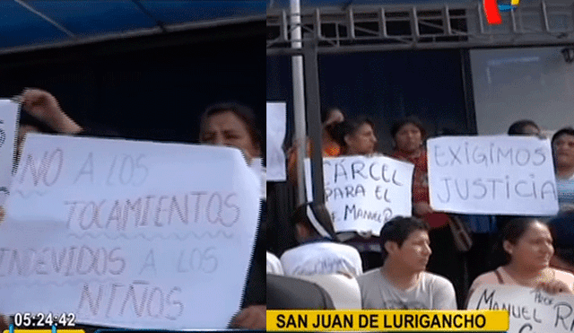 SJL: menores acusan a profesor por tocamientos indebidos [VIDEO]