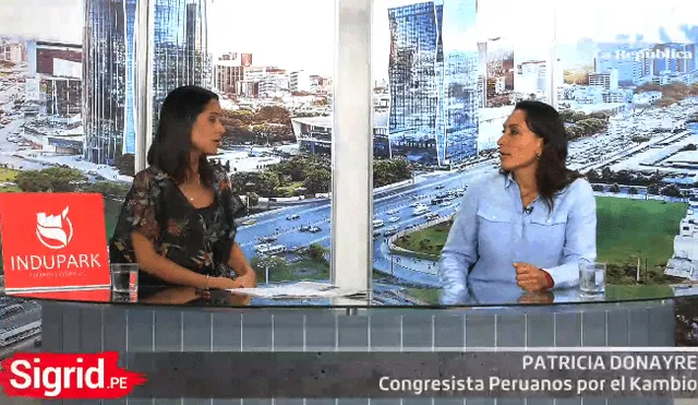 Sigrid.pe: Entrevista a Patricia Donayre, congresista de Peruanos por el Kambio