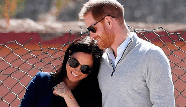 Meghan Markle y príncipe Harry revelan foto inédita del bebé real
