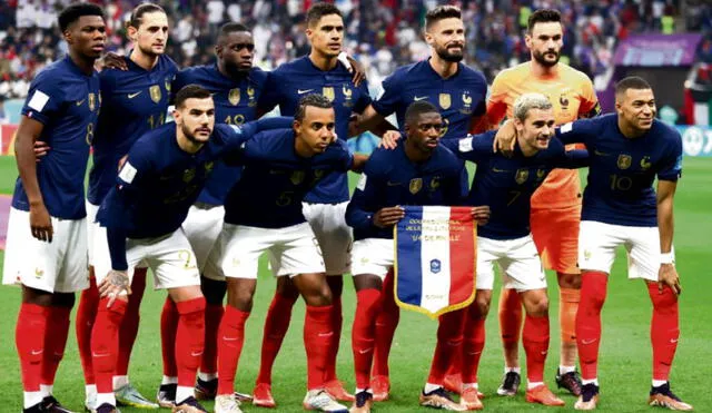 Francia su segunda final consecutiva de una Copa del Mundo. Foto: EFE