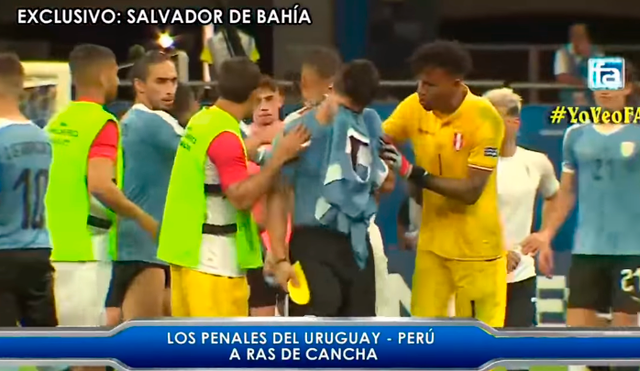 Edinson Cavani felicitó a la selección peruana tras quedar fuera de la Copa América 2019.