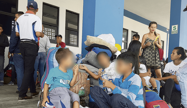 Hay 120 mil niños venezolanos viviendo en Perú