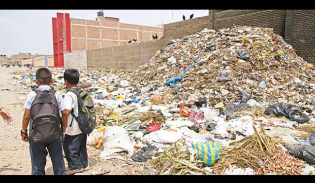 Chiclayo: Montículos de basura ponen en riesgo salud pública de José Leonardo Ortiz