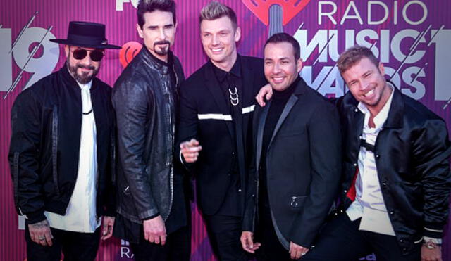 Los Backstreet Boys remecen las redes sociales con reencuentro en concierto por streaming. (Foto: Difusión)