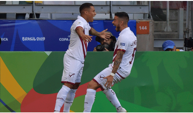 Venezuela vs. Bolivia: Darwin Machís marcó el 1-0 en partido de la Copa América 2019. | Foto: AFP
