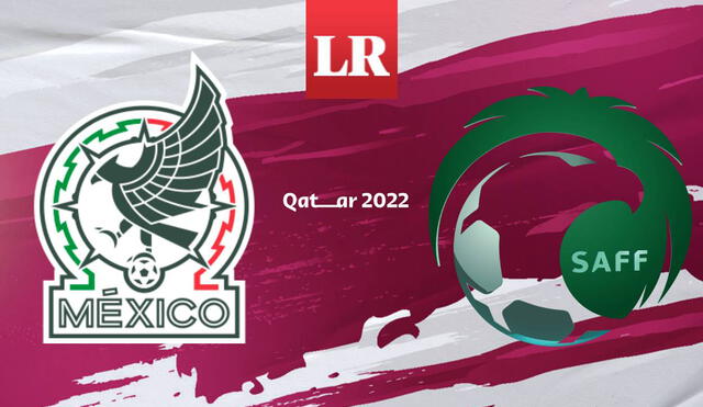 México y Arabia buscan los octavos de final del Mundial Qatar 2022. Foto: composición/La República