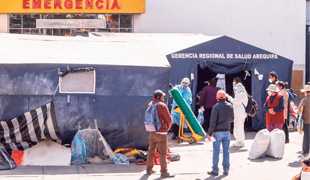 Cambios. En Arequipa se vienen registrando menos casos de contagios y decesos. Autoridades ya piensan en abrir los negocios. (Foto: Oswald Charca)