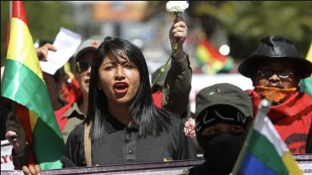 Evaliz Morales, hija del expresidente de Bolivia, Evo Morales.