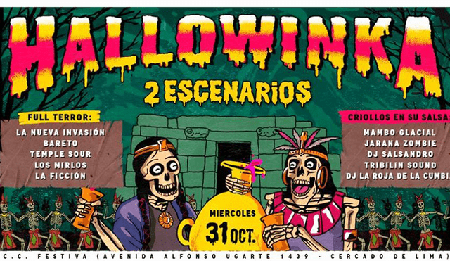 ¿Sin planes para Halloween 2018? Conoce los mejores eventos en Lima para divertirse [FOTOS]