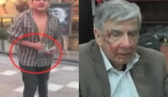 Miraflores: Empresario tiene 29 denuncias por agresión y atacó salvajemente a un anciano [VIDEO]