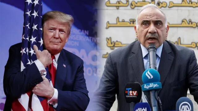 Adel Abdul Mahdi, jefe del Gobierno de transición en irak, condenó el ataque liderado por Donald Trump.