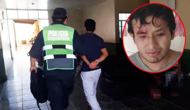A prisión sujeto que acuchilló a su expareja frente a su hija en Arequipa