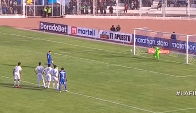 Donald Millán anotó el cuarto de Deportivo Binacional sobre Alianza Lima por la final de la Liga 1 Movistar.