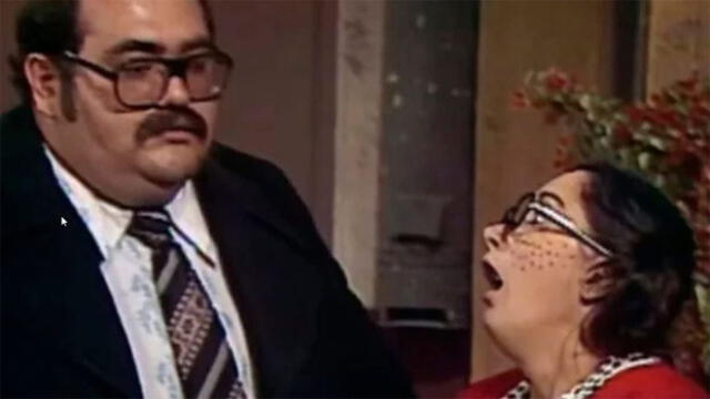 María Antonieta de las Nieves (La Chilindrina) y Edgar Vivar (Señor Barriga) protagonizaron un romántico momento en las redes sociales.