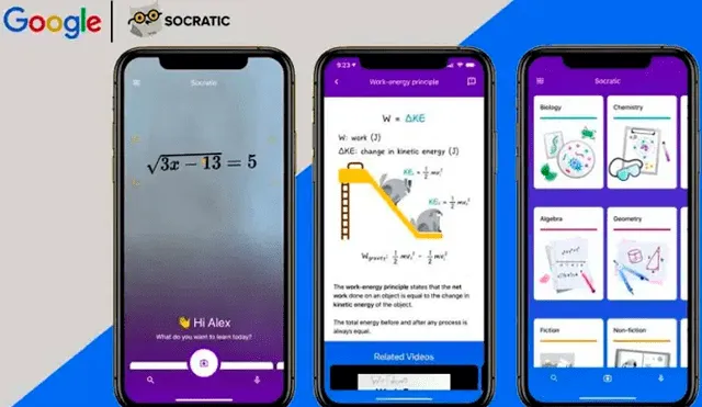 Socratic, la app de Google que te ayuda a hacer la tarea. Foto: Google.