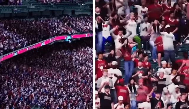 El motor gráfico Unreal Engine servirá para generar público que llene las gradas de los estadios de la MLB. Podrán hacer olas y estarán en constante movimiento. Imagen: Fox Sports.
