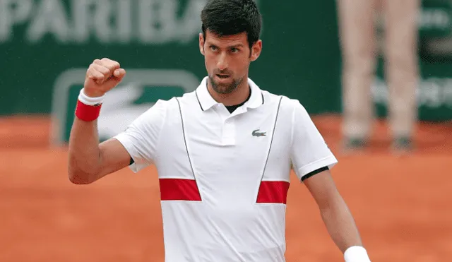 Novak Djokovic no pierde el paso y sigue firme en el Roland Garros