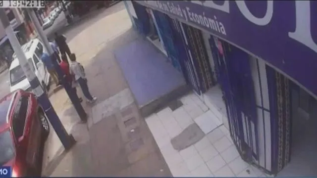 Balacera en el Rímac: cámara registró persecución a delincuentes que asesinaron a dos policías [VIDEO]