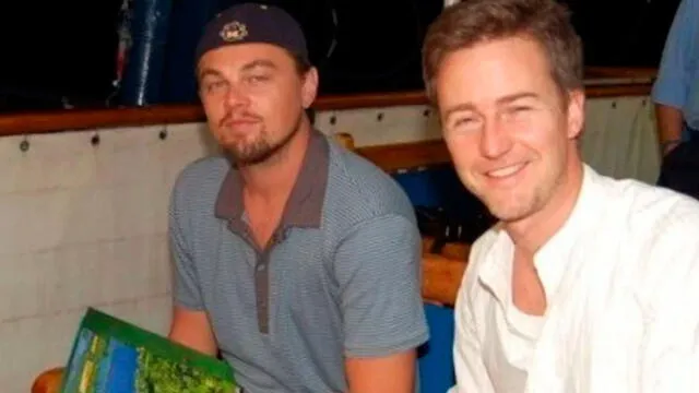 Edward Norton cuenta lo que hizo para salvar la vida de Leonardo DiCaprio 