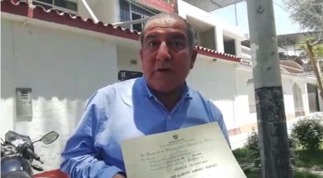 Candidato a la alcaldía de Piura se defiende tras ser excluido de carrera electoral  [VIDEO]
