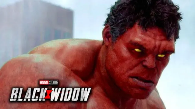Fans especulan sobre la aparición de Red Hulk en Black Widow. Créditos: Composición