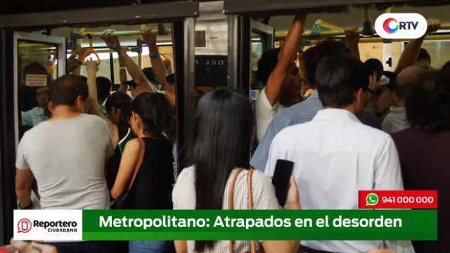 Metropolitano: Atrapados en el desorden 