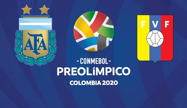 Argentina vs Venezuela Sub 23 EN VIVO: sigue AQUÍ la última fecha del Preolímpico Colombia 2020.