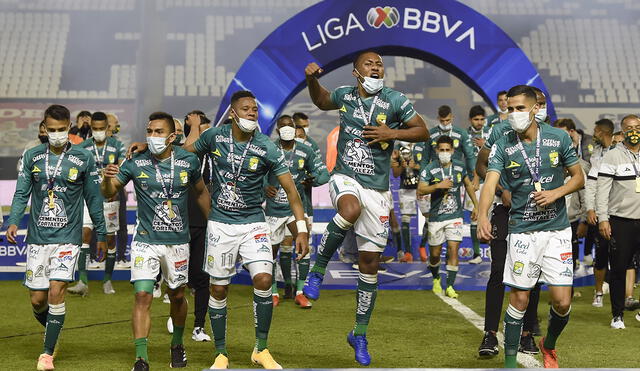 León de Pedro Aquino se consagró campeón del fútbol mexicano. Foto: AFP