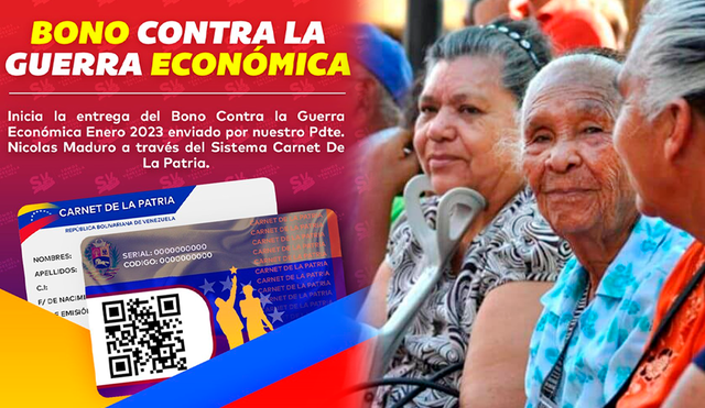 Inicia pago de Bono contra la Guerra Económica a pensionados: ¿de cuánto es y hasta cuándo se entrega? Foto: composición LR/ Somos Venezuela/