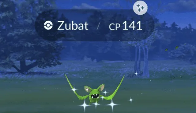 Zubat shiny llega a Pokémon GO.