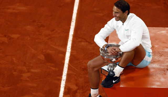 Rafael Nadal no ha perdido ninguna de las finales que ha disputado en Roland Garros. Foto: EFE
