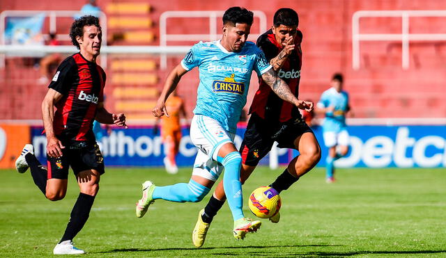 Los celestes juegan de visita contra Melgar en Arequipa. Foto: Sporting Cristal