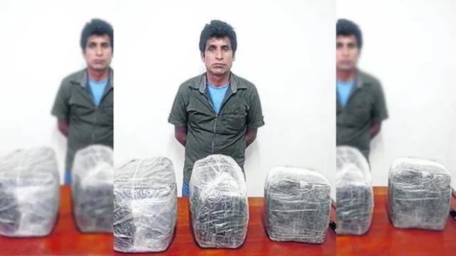 La Libertad: sujeto es detenido con 7 kilos de droga