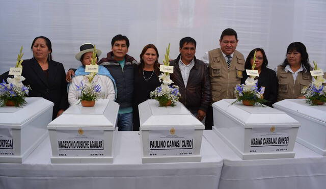 Ayacucho: después de 34 años restos de víctimas de Los cabitos serán entregados