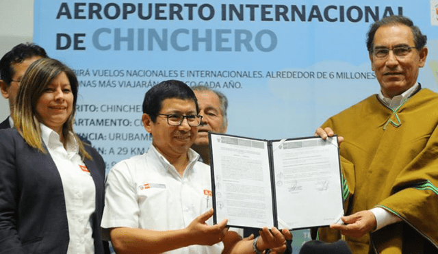 Martín Vizcarra espera concluir el aeropuerto de Chinchero para el 2021