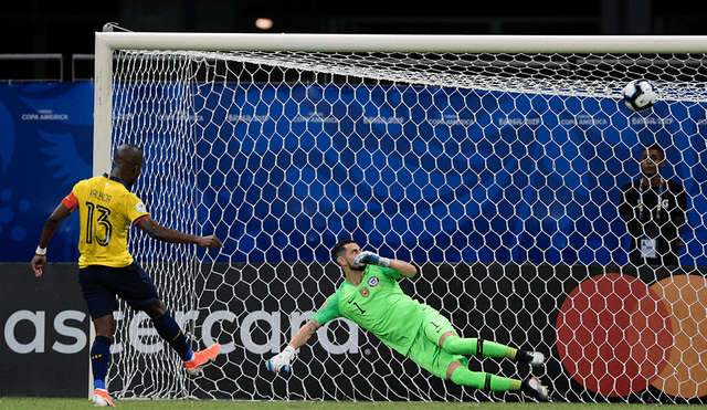 Chile vs. Ecuador: Enner Valencia colocó el 1-1 con potente definición de penal