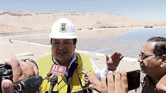 denuncia. Alcalde Cárdenas dijo que planta de tratamiento de aguas residuales vierte agua contaminada.