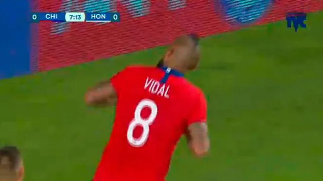 Chile vs Honduras: Arturo Vidal decretó doblete con la 'Roja' [VIDEO]