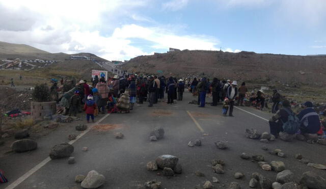 Pobladores de Carabaya bloquearon Interoceánica exigiendo obras