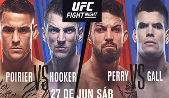 UFC: Poirier vs. Hooker. Foto: UFC