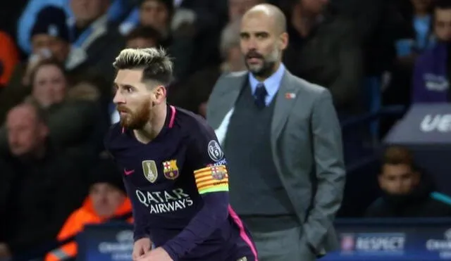 “No, al City, no”, la vez que Messi afirmó que no saldría del Barcelona. Foto: EFE.