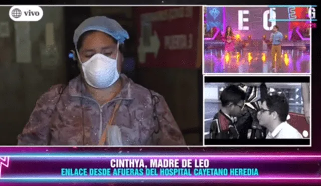 Los conductores se conmovieron por el caso de una señora que vende mascarillas para sustentar los gastos de su hijo internado en hospital.