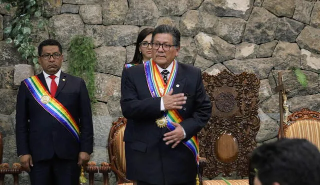 Asume cargo. Ricardo Valderrama tiene el encargo de dirigir la comuna del Cusco mientras dure la suspensión de Boluarte.