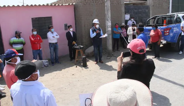 Cambiaran la ubicación del pozo de agua del sector, por estar en zona de riesgo.