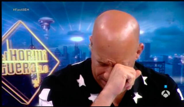 Vin Diesel se quebró al recordar a Paul Walker en programa de tv español [VIDEO]