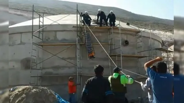 En Tacna obrero muere tras caer de andamio de seis metros de altura 