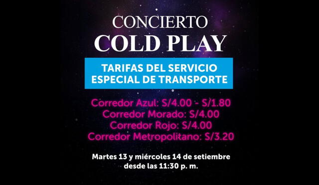 concierto coldplay